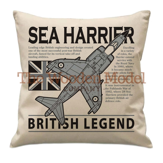 British Aerospace Sea Harrier Royal Navy V STOL Fighter Reconnaissance Aircraft Cushion Inner Included