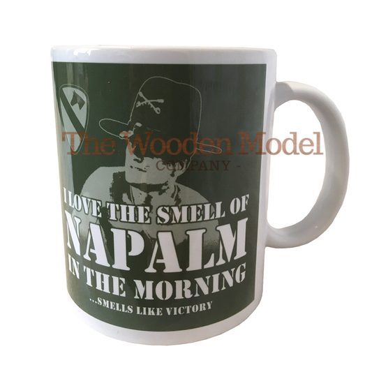 I Love The Smell Of Napalm US Army Vietnam War Design Mug