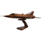 SAAB 35 Draken, Swedish Air Force, Austrian Air Force, Finish Air Force, RDAF, Military Fighter Supersonic Aircraft Desktop Mahogany Model.