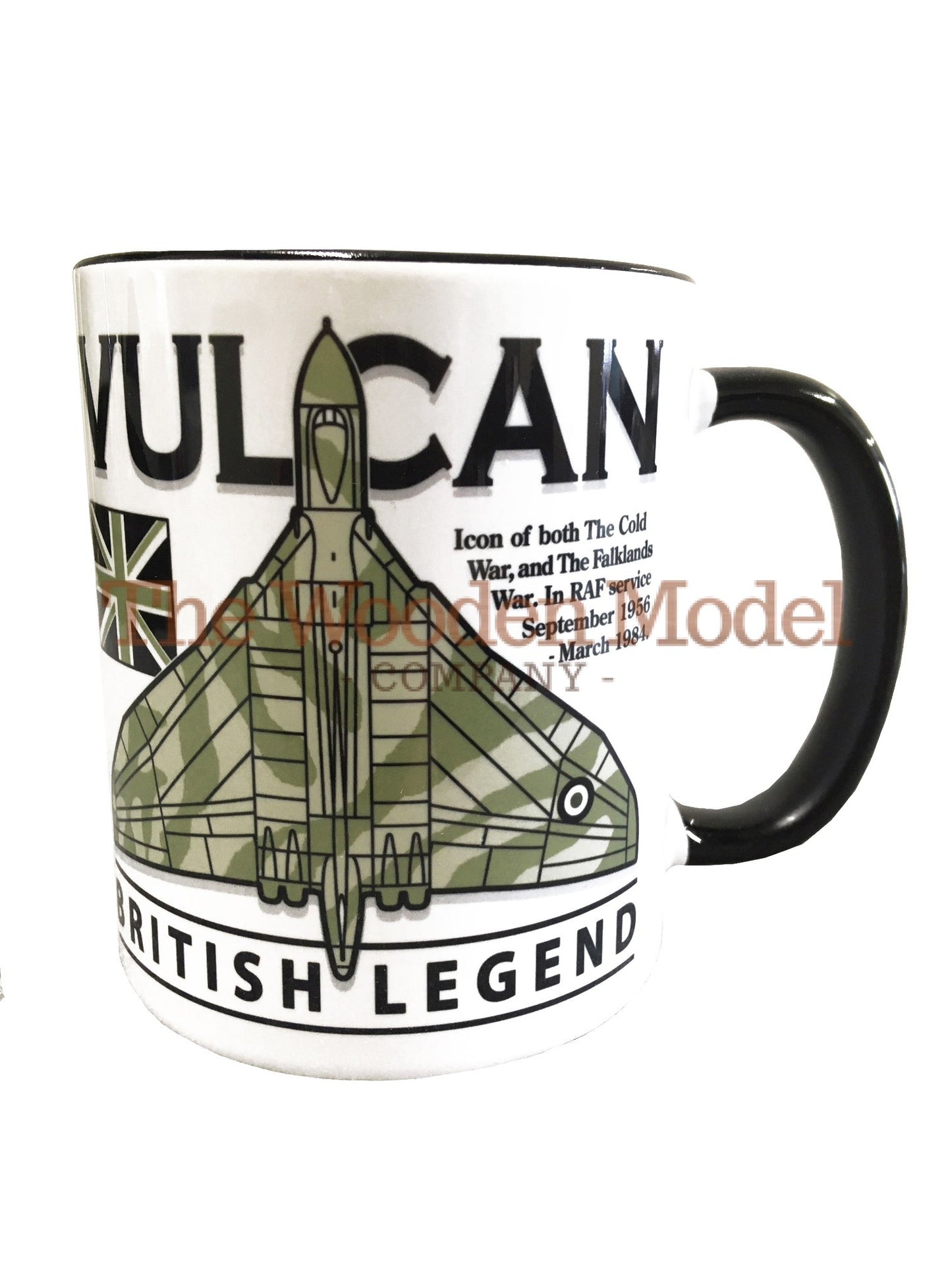 Avro Vulcan RAF High Altitude Strategic Bomber Aircraft Mug