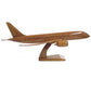 B787 Civilian Passenger Desktop Wooden Desktop Model Aircraft
