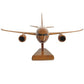 B787 Civilian Passenger Desktop Wooden Desktop Model Aircraft