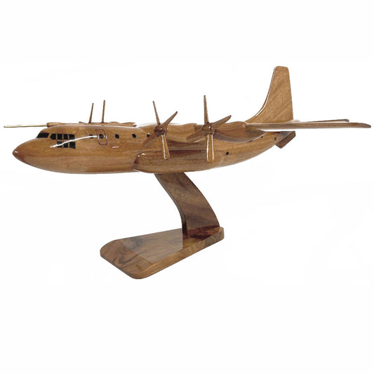 Short Belfast C1 RAF Heavy Air Freighter Aircraft Wooden Desktop Model