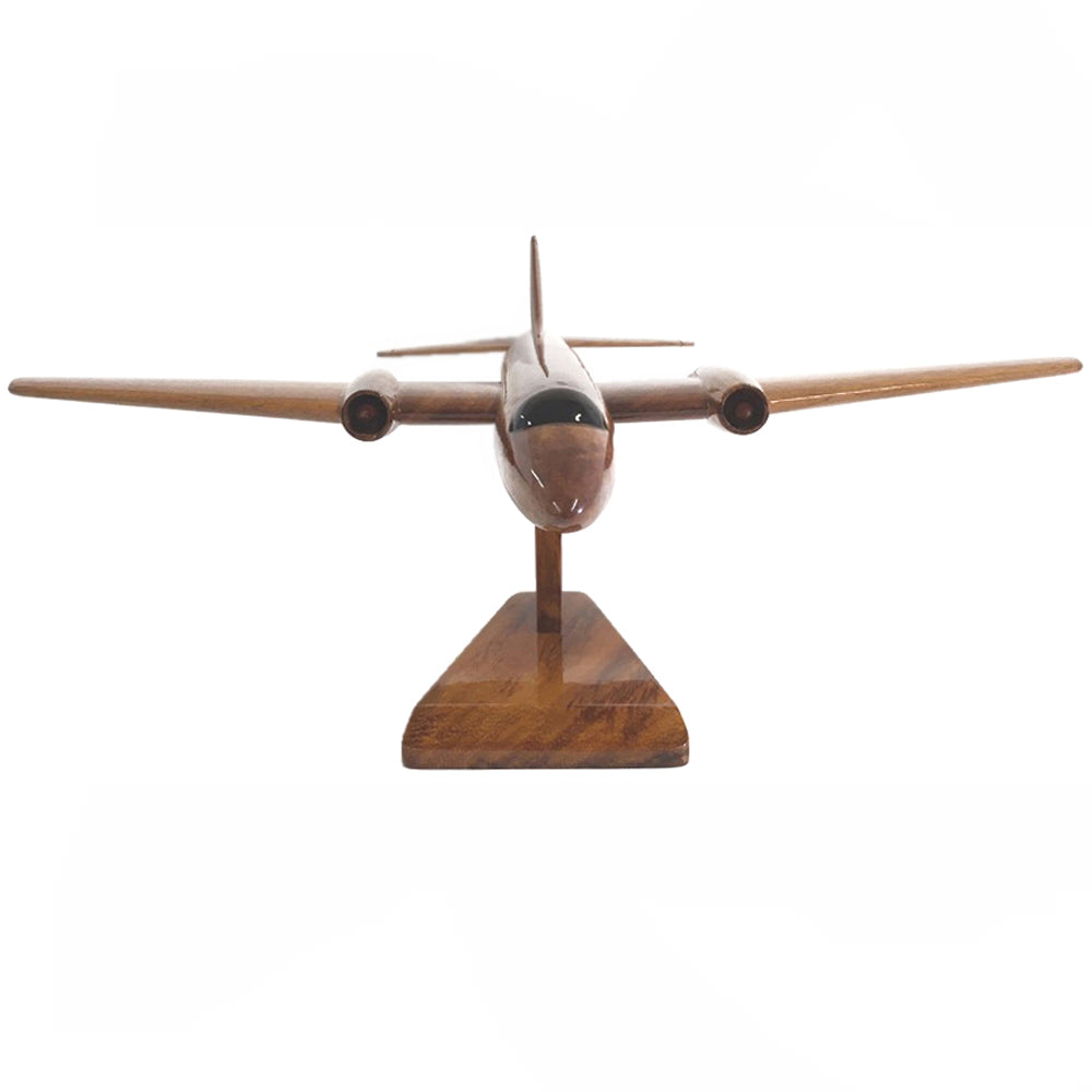 English Electric Canberra Royal Air Force RNAF IAF RAAF Bomber Reconnaissance Military Aircraft Wooden Desktop Model