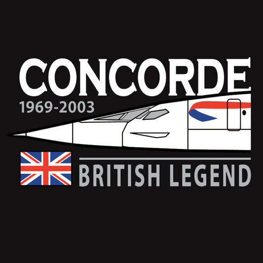 Aerospatiale BAC Concorde Supersonic Passenger Aircraft Scarf