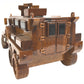 Cougar (MRAP) 6X6 - Military / Army Personnel Vehicle -Wooden Desktop Model.
