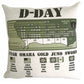 D DAY LANDINGS June 6th 1944 Utah Omaha Gold Juno Sword Beaches Allied Forces Cushion