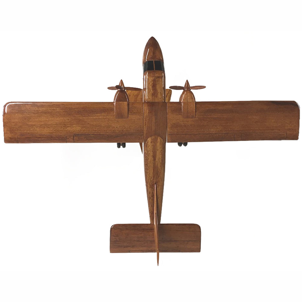 Britten-Norman Islander RAF Transport Aircraft Wooden Desktop Model