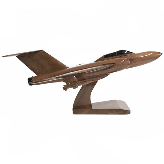 Gloster Javelin RAF T-Tailed Delta-Wing Subsonic Interceptor Military Aircraft Executive Wooden Desktop Model.