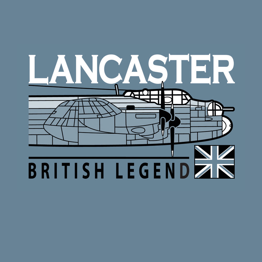 Avro Lancaster RAF,RCAF,RAAF WW11 Heavy Bomber Military Aircraft Black Blue Or Green Military Classic T Shirt .