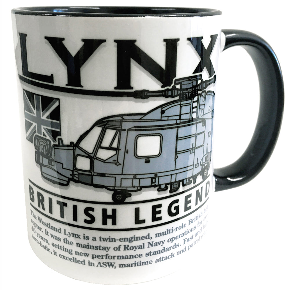 Westland Lynx British Army Royal Navy German Navy Helicopter Mug