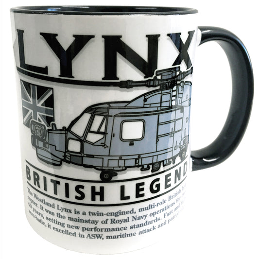 Westland Lynx British Army Royal Navy German Navy Helicopter Mug