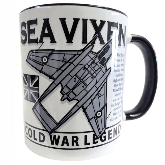 de Havilland DH.110 Sea Vixen Royal Navy Carrier Based Fighter Aircraft Mug