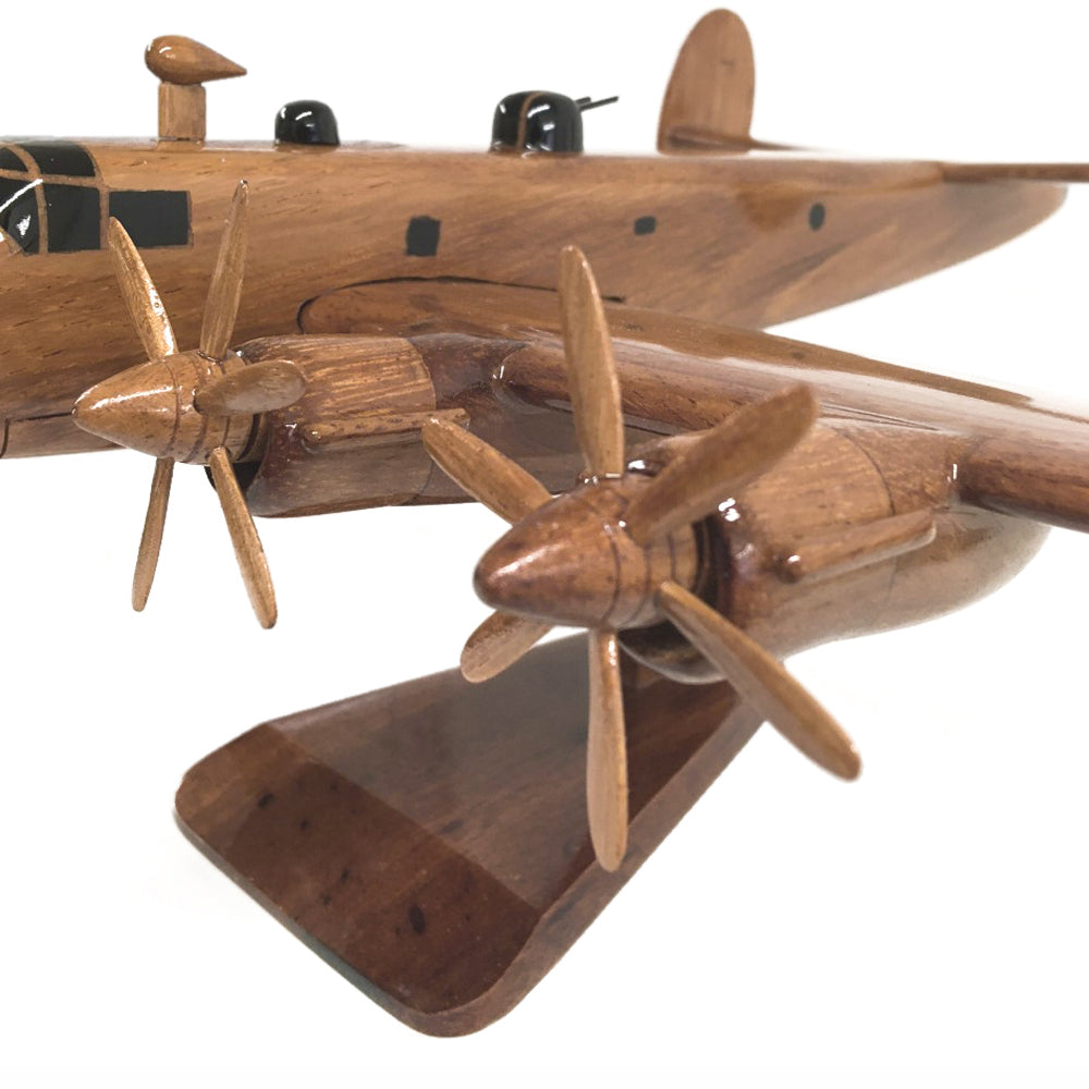 Avro Shackleton Royal Air Force RAF South African Air Force SAAF Maritime Patrol Aircraft Wooden Desktop Model
