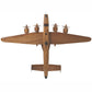 Avro Shackleton Royal Air Force RAF South African Air Force SAAF Maritime Patrol Aircraft Wooden Desktop Model