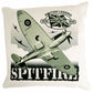 Supermarine Spitfire RAF Battle Of Britain WW2 Fighter Aircraft Action Cushion Inner Included