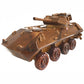 ICV Stryker Military vehicle United States Army Wooden Executive Desktop Model.