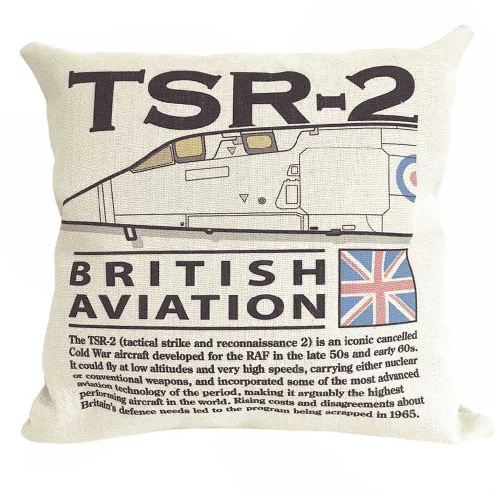 British Aircraft Corporation TSR 2 Aircraft Cushion Inner Included