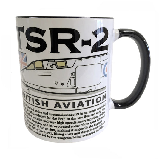 British Aircraft Corporation TSR 2 Aircraft Mug