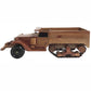 M3 Half-Track American United States Army World War Two Armored Personnel Carrier Model.