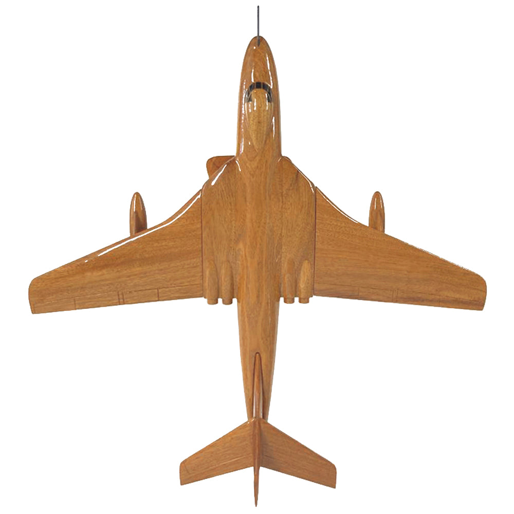 Vickers Valiant Royal Air Force High Altitude Nuclear Bomber Military Aircraft Wooden Desktop Model