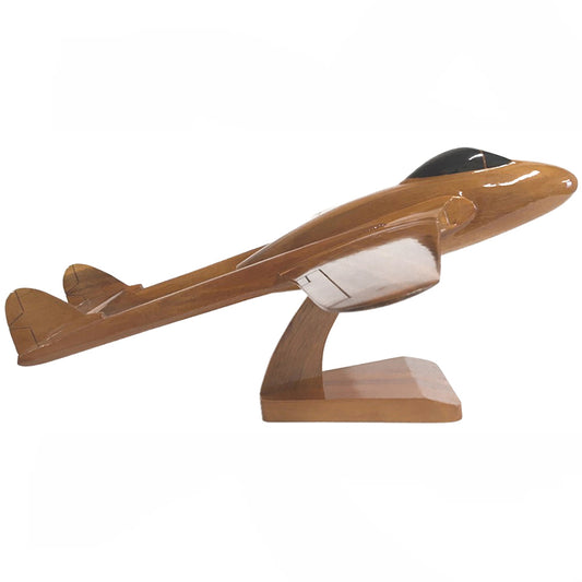 de Havilland Vampire Royal Air Force, Royal Navy Fighter/Bomber Jet Aircraft Desktop Model.