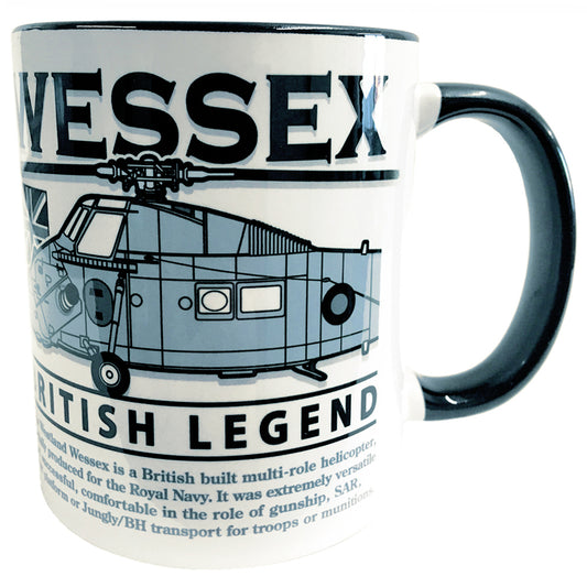 Westland Wessex Royal Navy RAF RAN Helicopter Mug